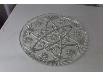 13 In Glass Platter