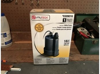 Utilitech Utility Pump 1/6 Hp 1500 GPH