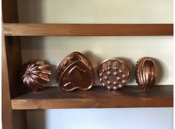 Four Copper Molds