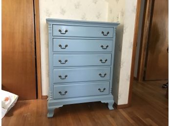 Antique Painted Five Drawer Chest
