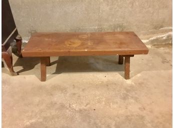 Solid Pine Bench/Coffee Table