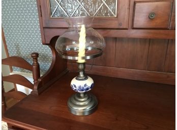 Nice Candleholder Lamp With Chimney