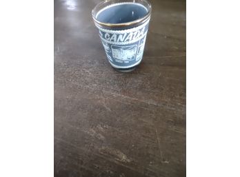Vintage Souvenir Canadian Shot Glass