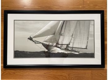 A Framed Nautical Photograph