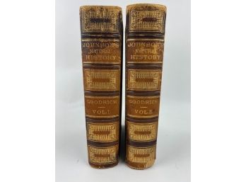 Johnson's Natural History 'The Animal Kingdom Illustrated' Volumes I And II