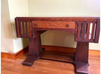 Vintage Trestle Style Desk