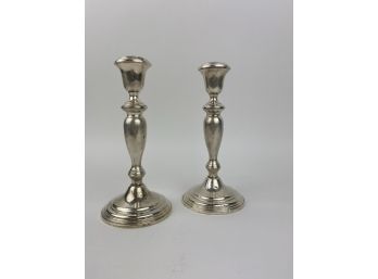 Weighted Sterling Candlesticks