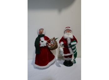 Byers Choice Ltd. 1994 Santa And Mrs. Claus 13' Tall