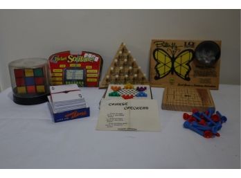 Vintage Peg Games And More Lot