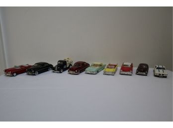 Diecast Lot 9 Medium Size Cars (B)