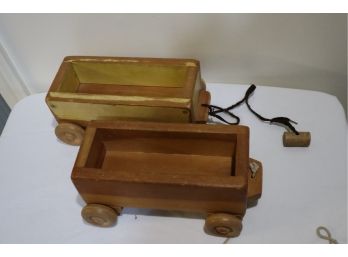 Handmade Wood Pull Toys (B)