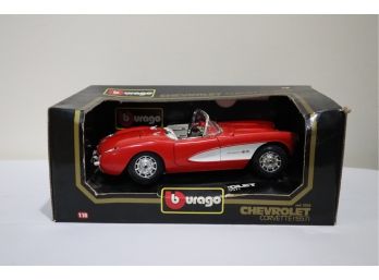 Burago Chevy Corvette In Box (P)