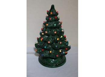 1978 Ceramic Christmas Tree 12' Tall (B)