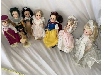 Antique 7 Piece Doll Collection