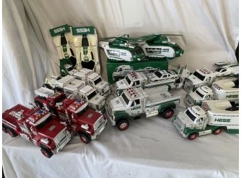 Collection Of 15 HESS Trucks