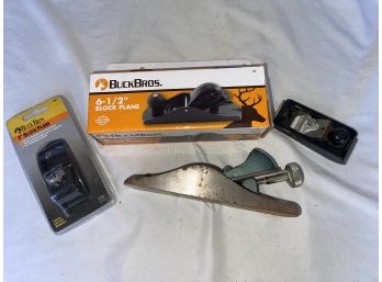 Four Block Plane Tools Two Are Brand New