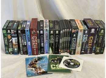 Collection Of CSI (Crime Scene Investigation) Television Series DVD Box Sets