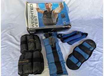 Fitness And Body Vest Weight Set For Workout And Strength Training