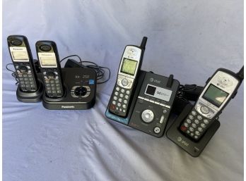 Two Cordless Phone Systems - Panasonic 6.0 And AT&T 5.8