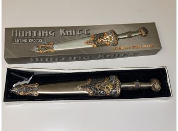 13' Medieval Style Hunting/Collectible Knife New In Box