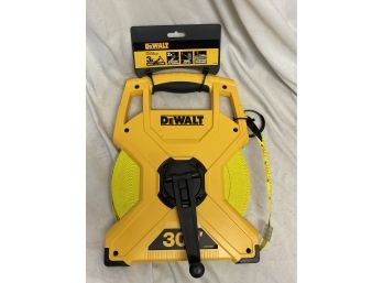 Brand New DeWalt 300ft. SAE Measuring Tape Tool With Metal Blade, Double Sided Print