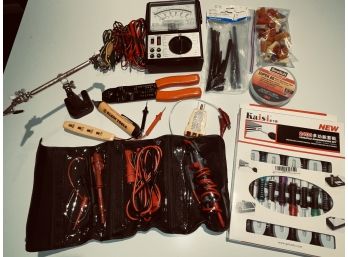 15 Piece Electronics Workshop Tools & Supplies Lot