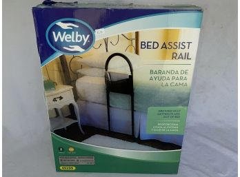 New In Box Welby Bed Assist Rail - Mounts To Bedside For Leverage & Support