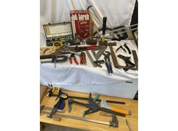 Giant Hand Tool Collection With Over 30 Tools