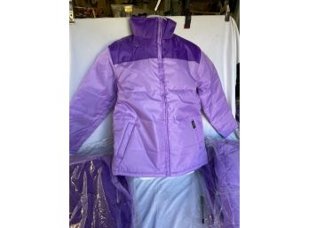 14 Ladies Purple Winter Down Jackets New In Bags