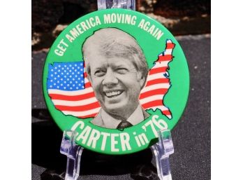 1976 Pres. Political Pin - Jimmy Carter