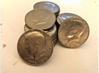 30 Kennedy Half Dollar Coins