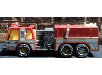 Vintage NYLINT 'Rescue Pumper' ENGINE CO. 8 Fire Truck - Pressed Steel