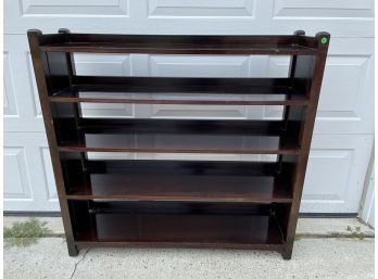 MISSION MAHOGANY BOOKCASE