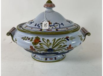 LARGE ITALIAN DERUTA SOUP TUREEN