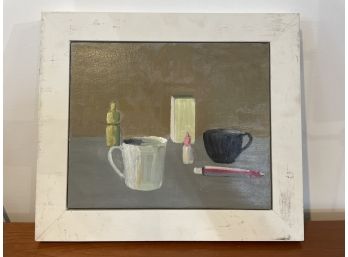 LARRY SMITH STILL LIFE ON CANVAS