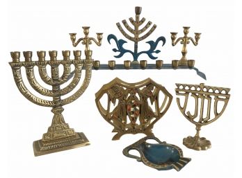 Collection Of Judaica Items From Israel