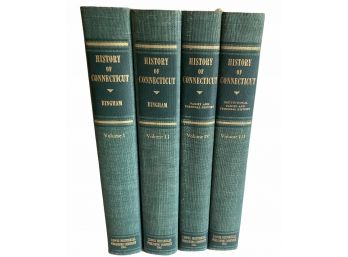 Volumes 1 - 4 'History Of Connecticut' By Harold J. Bingham