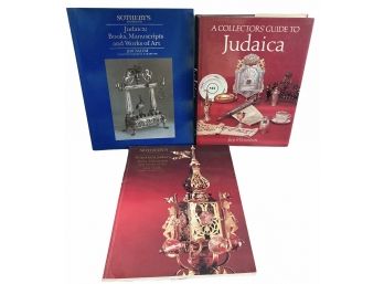 'A Collector's Guide To Judaica' & Two Sotheby's Auction Catalogs