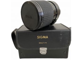 Vintage Sigma Mirror-Telephoto Lens 600mm F/8