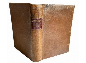 Rare 1869 'The Connecticut Civil Officer'