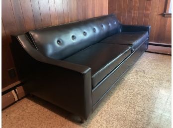 Mid Century Castro Convertible Sleep Sofa  90' X 34'