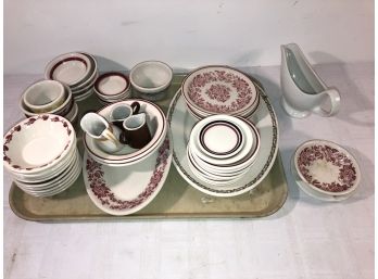 49 Pc Restaurant China Lot