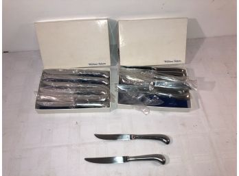 William Adams Steak & Butter Knives