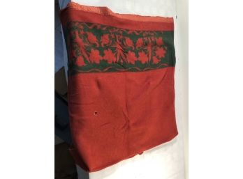 Red & Green Wool Camp Blanket