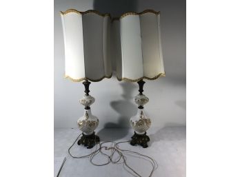 Pair Of Lamps 43'T