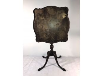 Tilt Top Mahogany Table