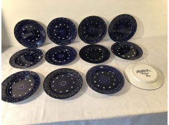 Set Of 12 Arabia Finland 10' Dinner Plates