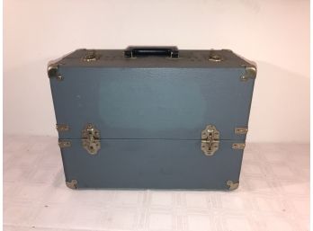 Vintage Blue Travel Case