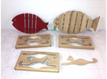 Wooden Art Lot