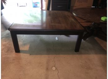 Mahogany Square Coffee Table